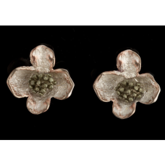 Michael Michaud Dogwood Post Earring