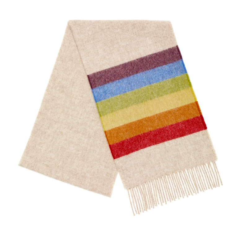 Bronte Moon Bronte Moon S0694 Rainbow Pride Scarf