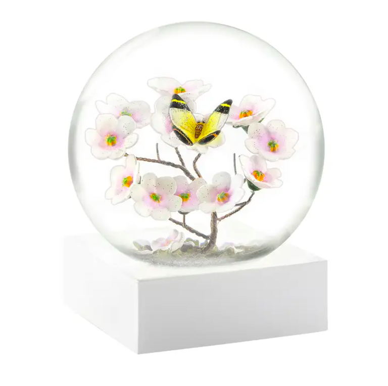 Cool Snow Globes CoolSnowGlobes CS115-BUTB Butterfly Branch Snow Globe