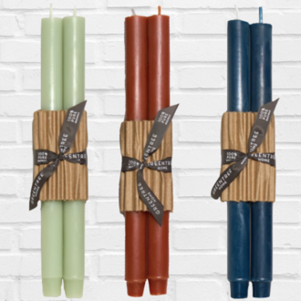 Greentree Home Candle Pair of 12" Church Taper Candles