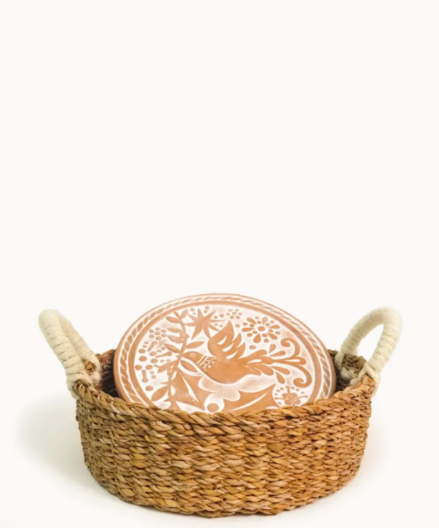 Bread Basket with Towel - Miller St. Boutique