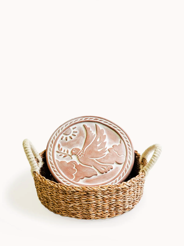 KORISSA, Bread Warmer & Basket - Owl Round