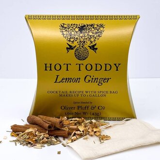 Oliver Pluff & Co Lemon Ginger Hot Toddy Kit Oliver Pluff & Co Lemon Ginger Hot Toddy Kit