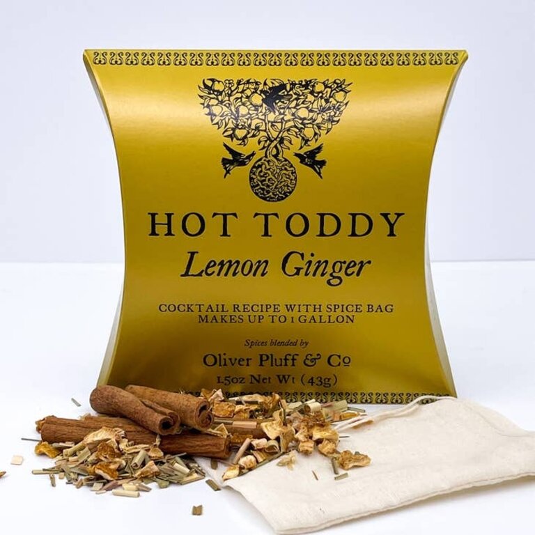 Oliver Pluff & Co Lemon Ginger Hot Toddy Kit