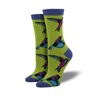 Socksmith Women's Bamboo Hummingbird Socks