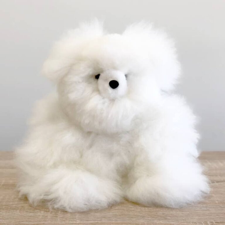Shupaca Shupaca Alpaca Fur Stuffed Bear