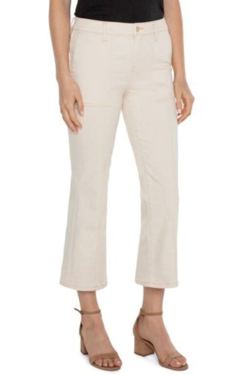 Liverpool Los Angeles Liverpool Hannah Crop Flare Pant