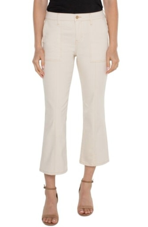 Liverpool Los Angeles Liverpool Hannah Crop Flare Pant