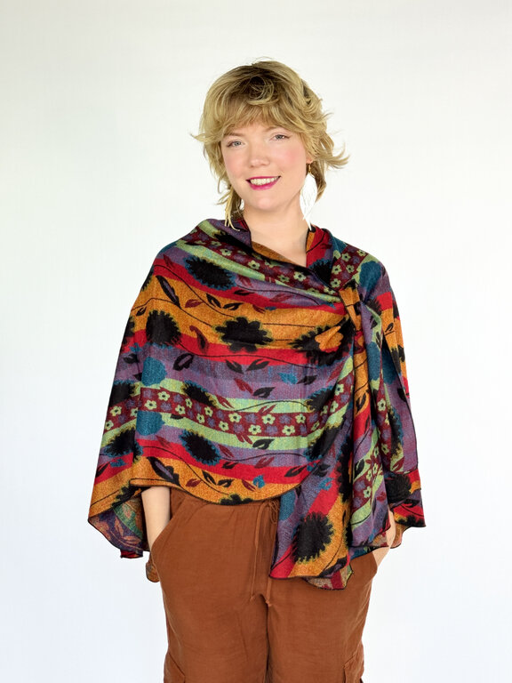 Rapti Cashmere Buckle Shawl