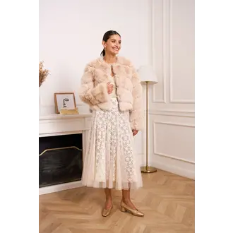 Choklate Paris Faux Fur Short Coat