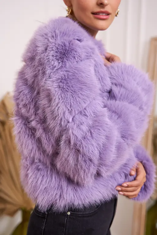 Choklate Paris Choklate Y168 Paula Faux Fur Jacket