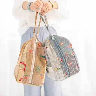 Rahab's Rope Kantha Travel Bag