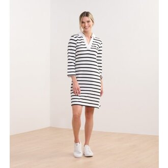 Hatley Women taylor dress - black and white stripes