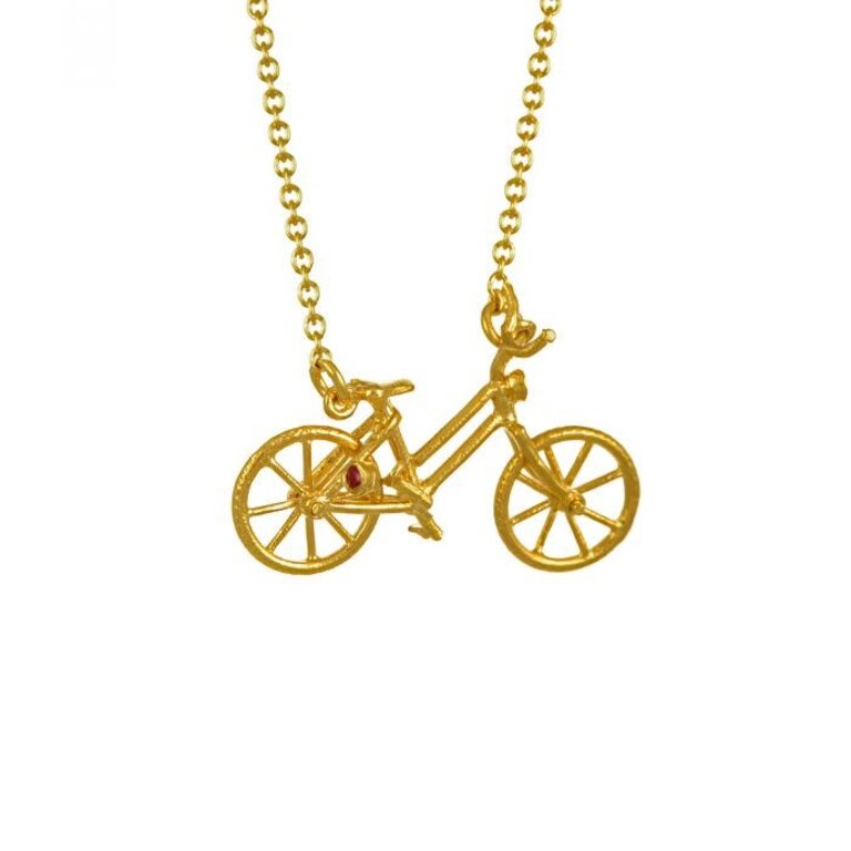 Alex Monroe Alex Monroe DBN10 Vintage Bicycle w/ Gems Nkl