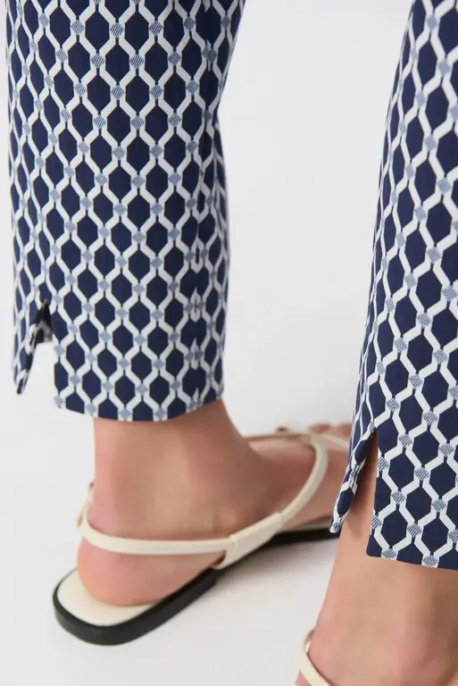 Joseph Ribkoff Joseph Ribkoff 251099 Jacquard Geometric Pants