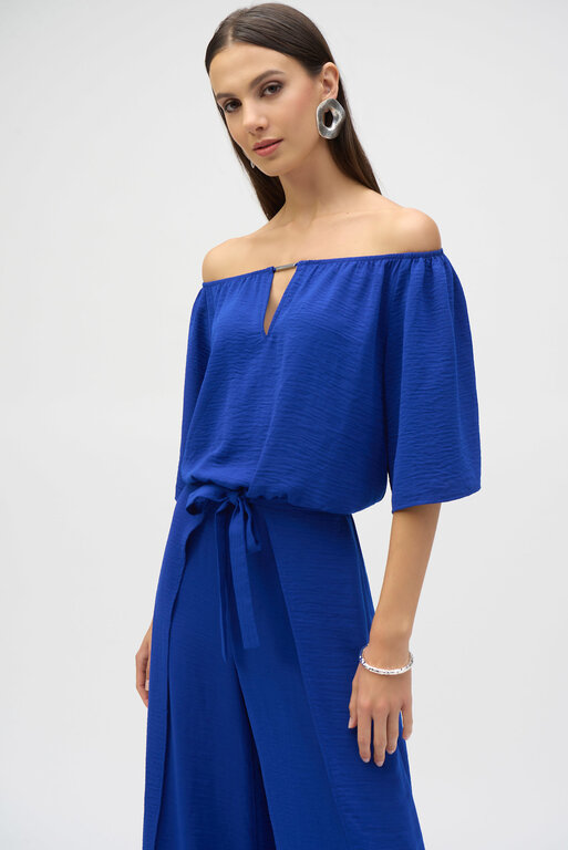 Joseph Ribkoff Joseph Ribkoff 252170 Off- Shoulder Jumpsuit