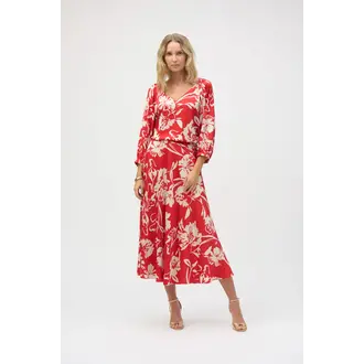 Joseph Ribkoff Joseph Ribkoff 252176 Floral A-Line Skirt