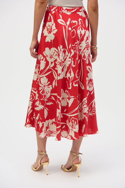 Joseph Ribkoff Joseph Ribkoff 252176 Floral A-Line Skirt