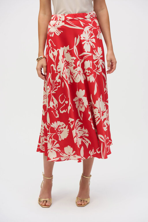 Joseph Ribkoff Joseph Ribkoff 252176 Floral A-Line Skirt