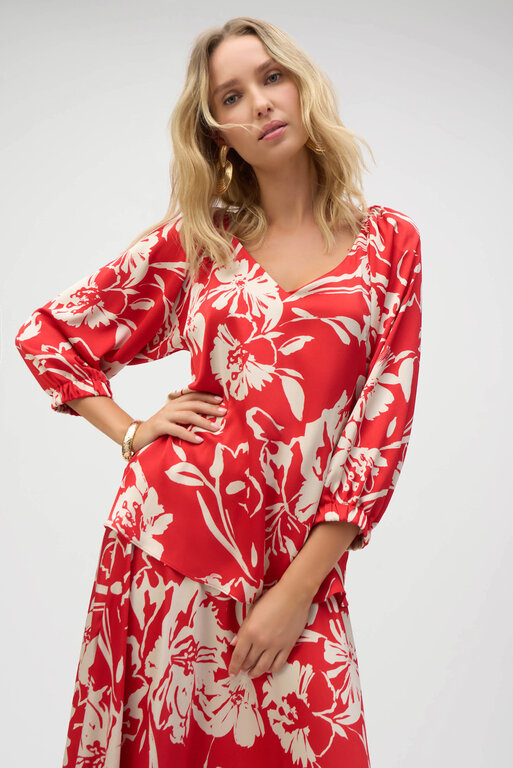 Joseph Ribkoff Joseph Ribkoff 252119 Floral Print Top