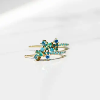 Native Gem Tropicale Mini Hoops