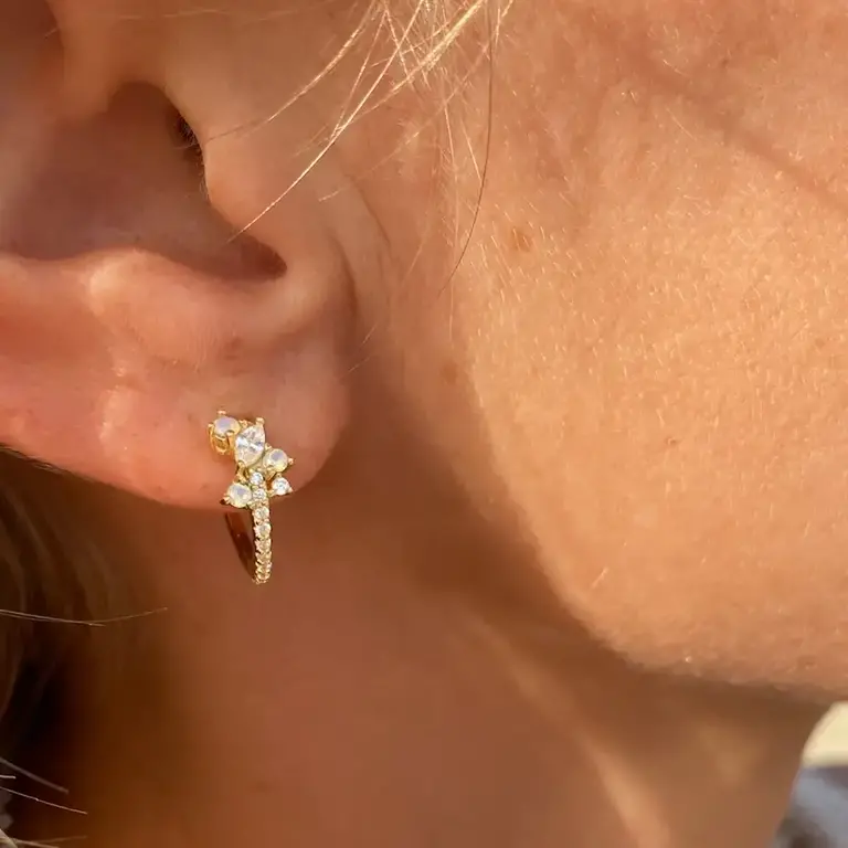 Native Gem Tropicale Mini Hoops