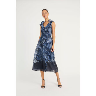 Maggy London Sleeveless Organza Dress