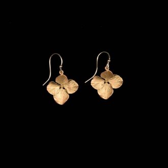 Michael Michaud Michael Michaud 4927BZ Hydrangea Petal Wire Drop Earring