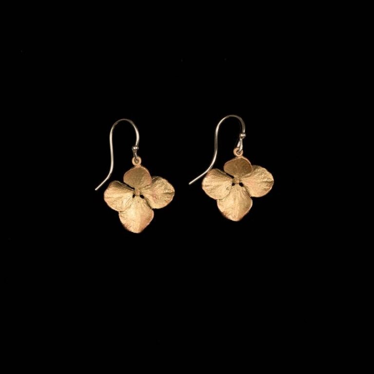 Michael Michaud Michael Michaud 4927BZ Hydrangea Petal Wire Drop Earring