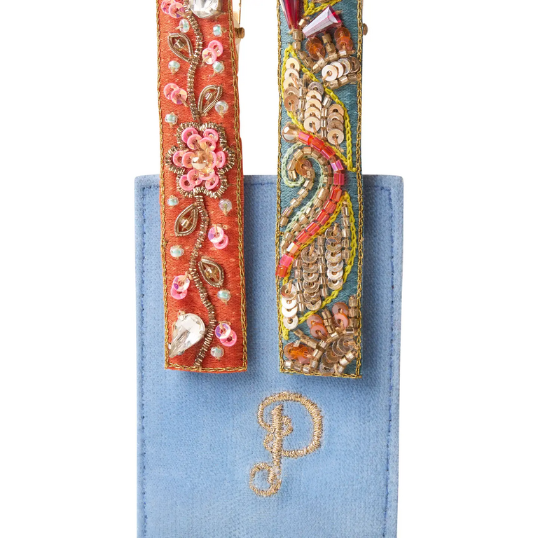 Powder Embroidered Hair Bar