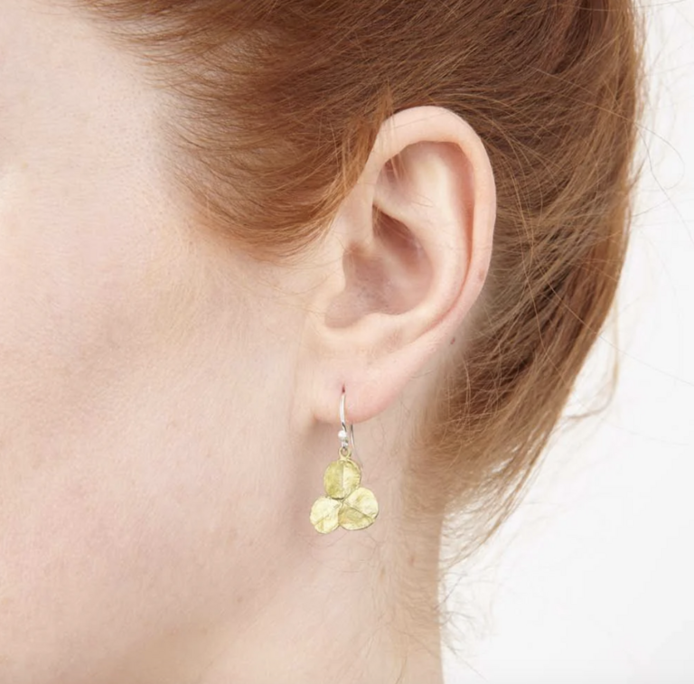 Michael Michaud Michael Michaud 4845BZ Clover Wire Drop Earring