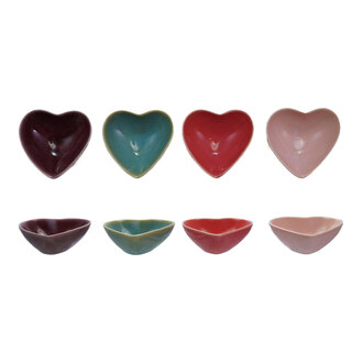 Creative Co-op CCOP DG0511A Heart Dish