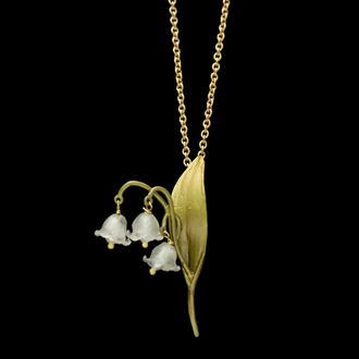 Michael Michaud Michael Michaud 9612bz lily of valley pendant