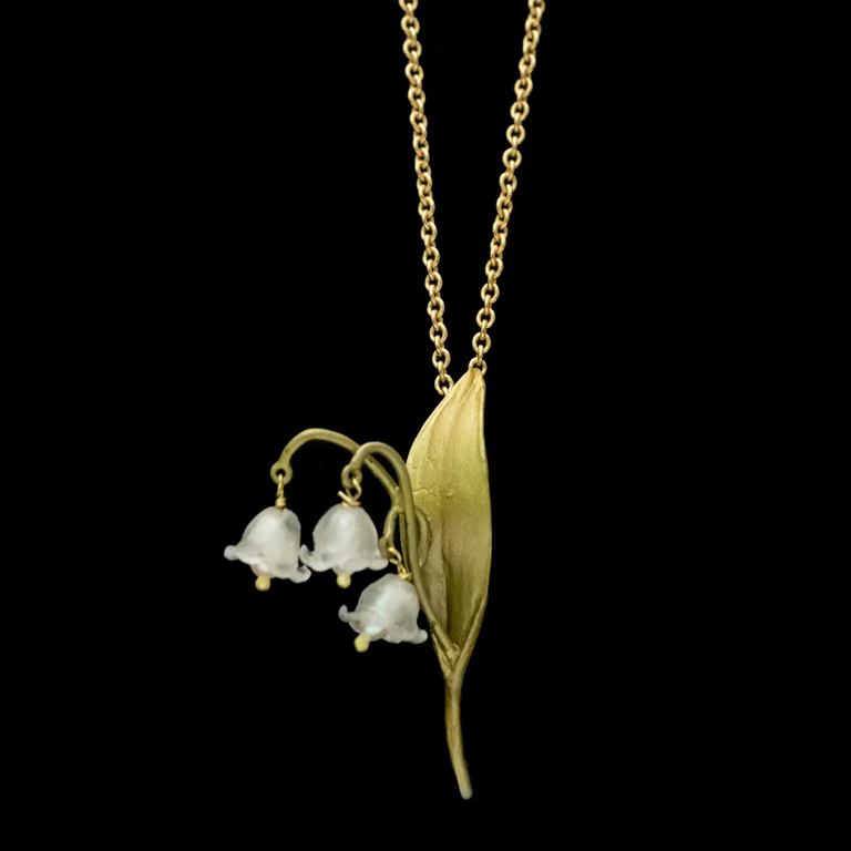 Michael Michaud Michael Michaud 9612bz lily of valley pendant