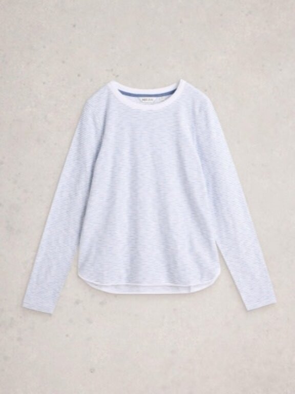 White Stuff CLARA LS TEXTURE TEE