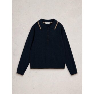 White Stuff POPPY POLO LS JUMPER