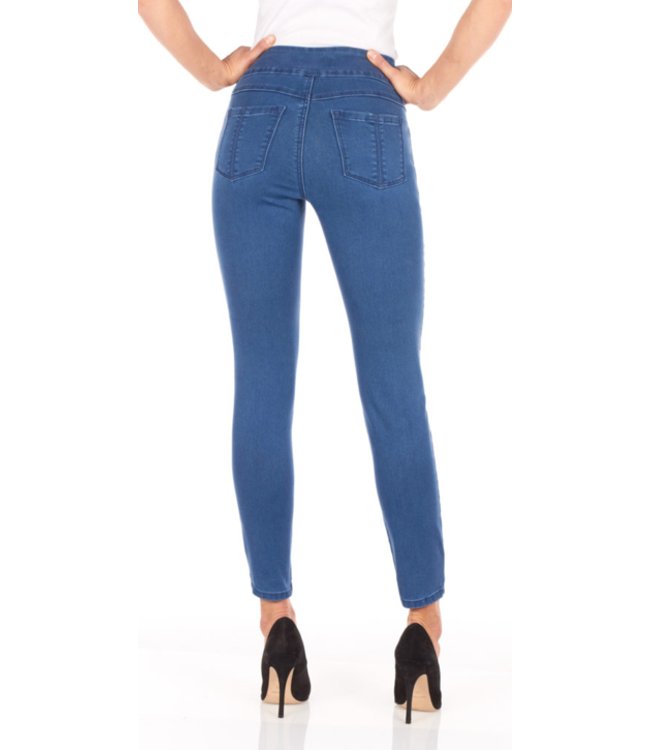 Pull on Slim Ankle Ebony