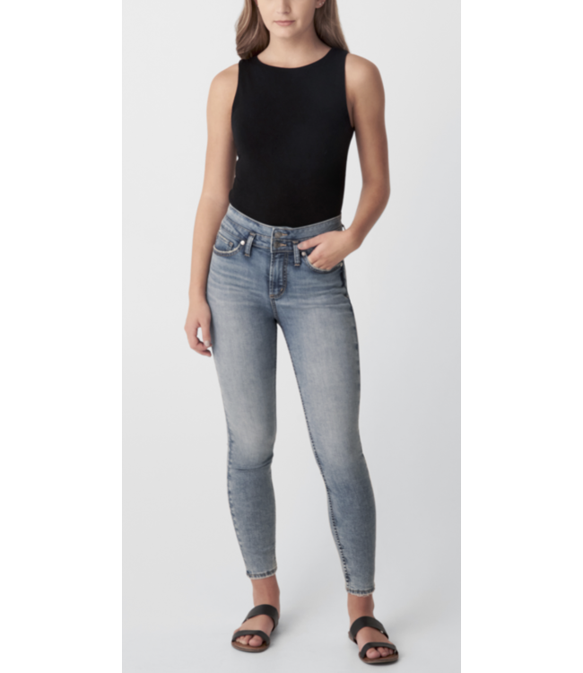 HIGH NOTE HIGH RISE SKINNY JEANS