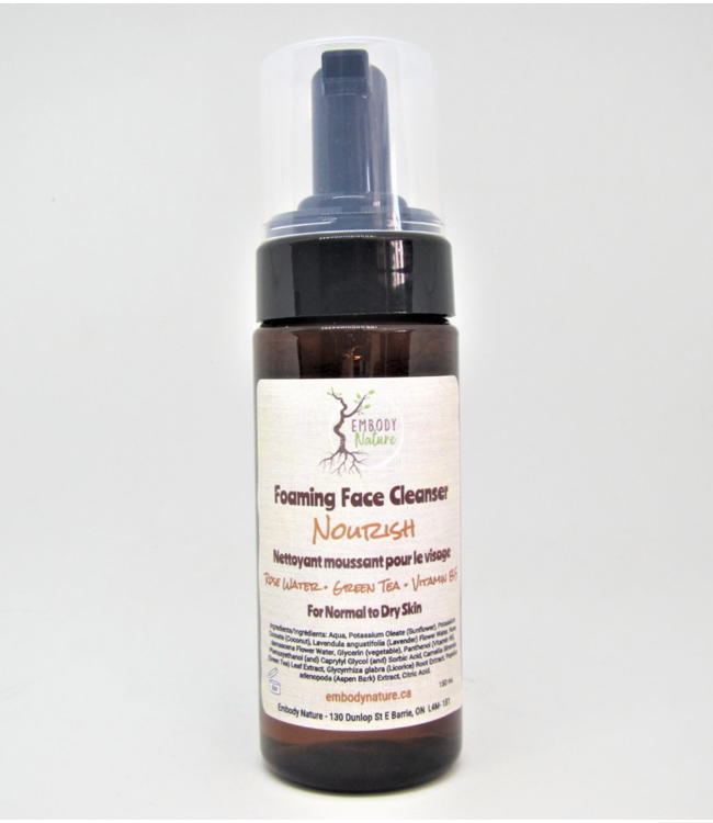 EMBODY NATURE FOAMING FACE CLEANSER