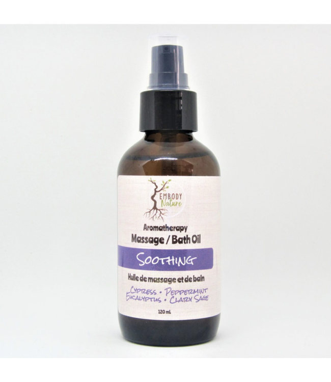 EMBODY NATURE SOOTHING MASSAGE BATH OIL