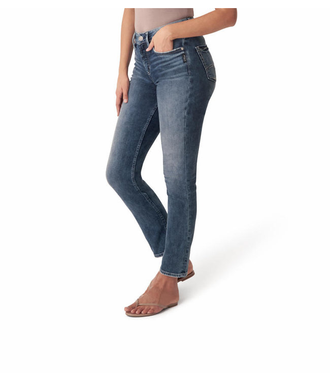 Avery High Rise Curvy Fit Straight Leg
