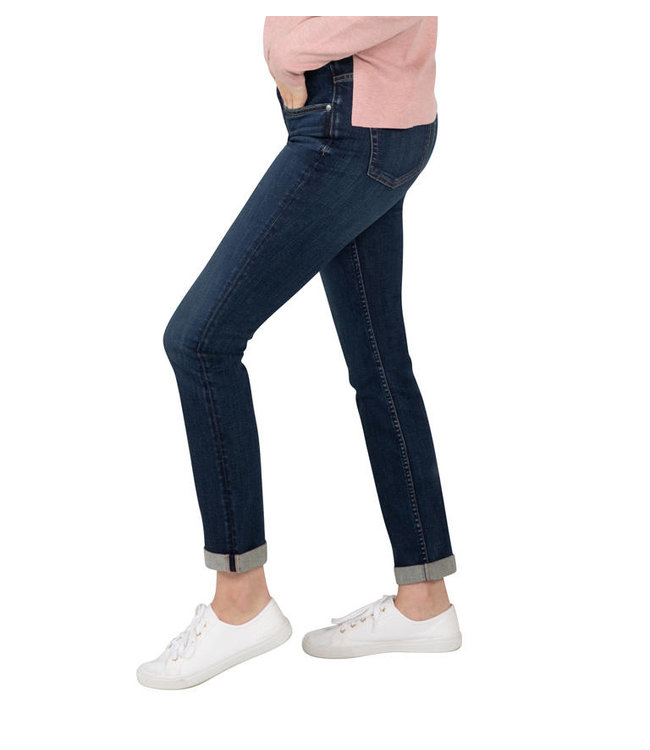 BEAU GIRLFRIEND FIT MID RISE