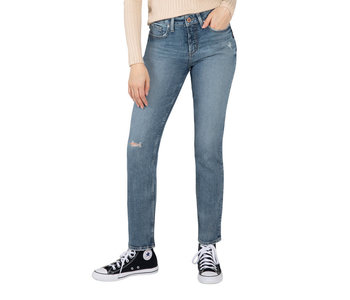 SILVER JEANS  AVERY HIGH RISE CURVY FIT STRAIGHT LEG