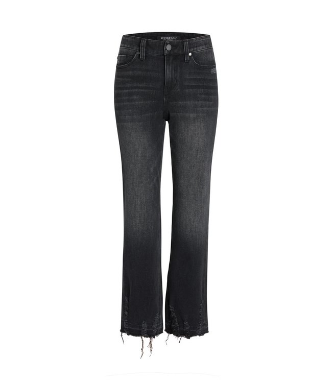 SADIE STRAIGHT WITH DESTRUCTED LET DOWN HEM