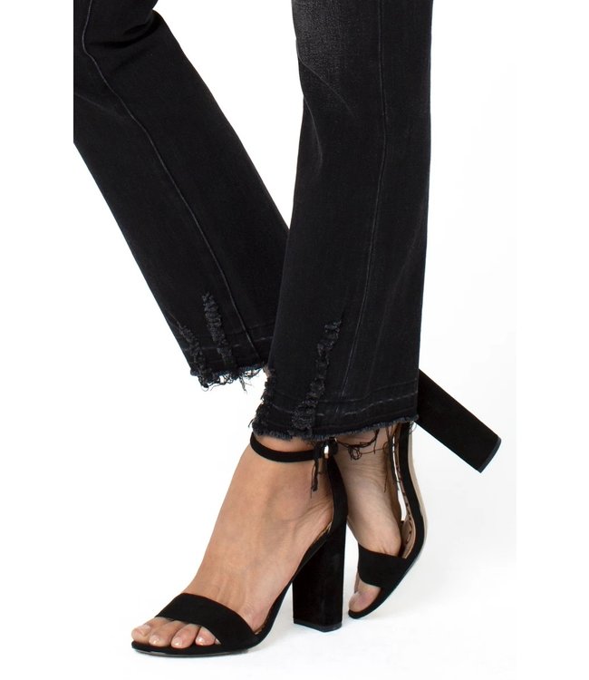 SADIE STRAIGHT WITH DESTRUCTED LET DOWN HEM