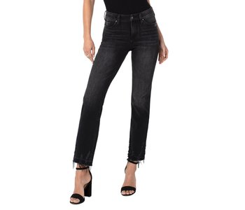 SADIE STRAIGHT WITH DESTRUCTED LET DOWN HEM