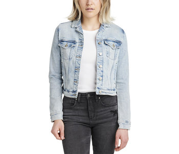 SILVER JEANS FITTED JEAN JACKET