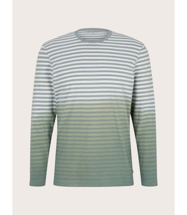 TOM TAILOR BASIC LONG SLEEVE STRIPED TOP