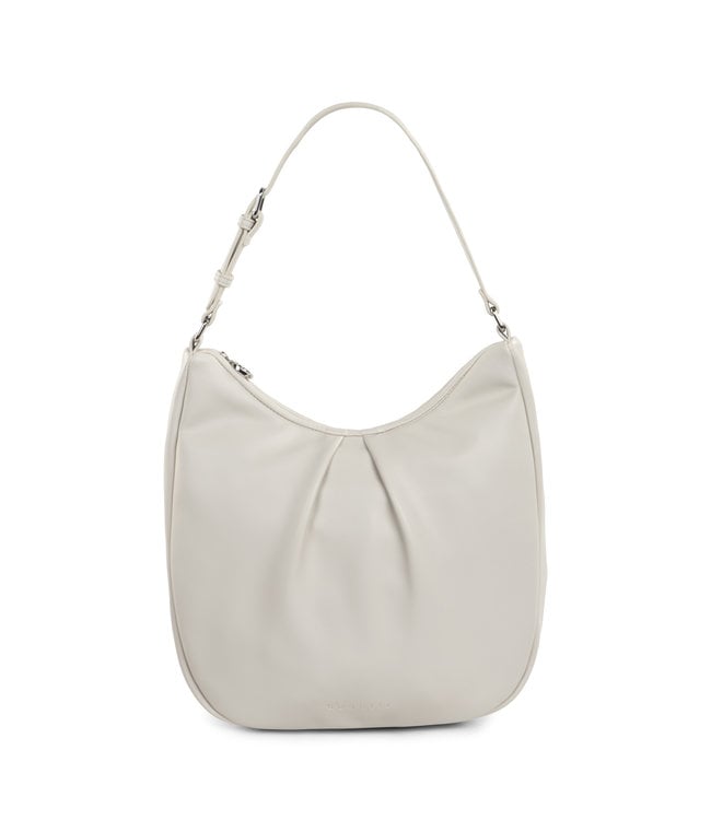 Bugatti BRERA - HOBO BAG WITH BACKSIDE ZIP POCKET - OFF WHITE