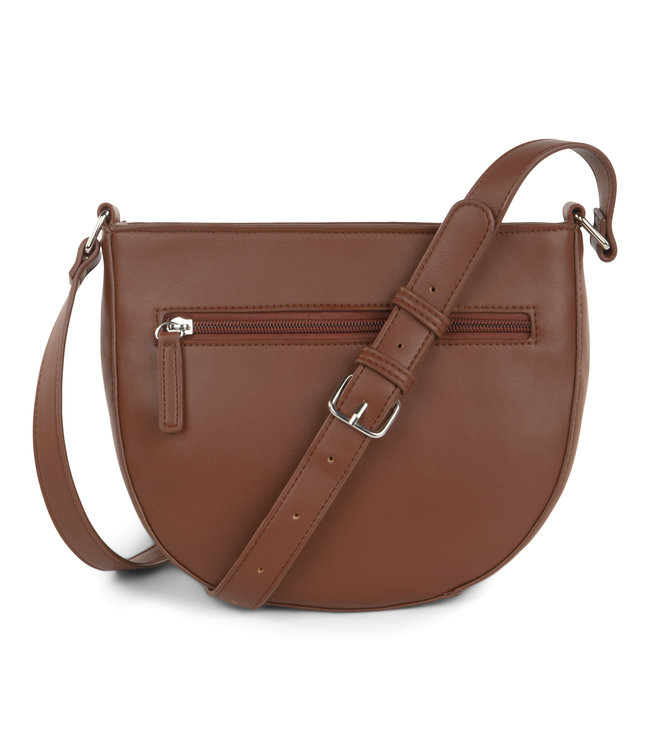 BRERA - CROSSBODY BAG WITH ADJUSTABLE SHOULDER STRAP - TAN